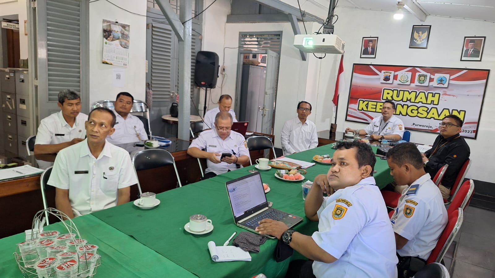 Rapat pembahasan perbup