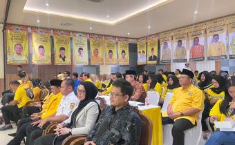 hadiri musda golkar